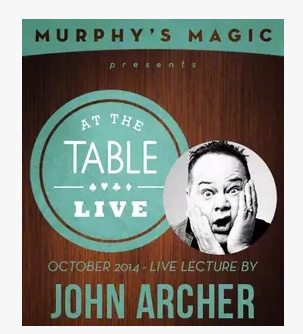 2014 At the Table Live Lecture by John Archer (Download)