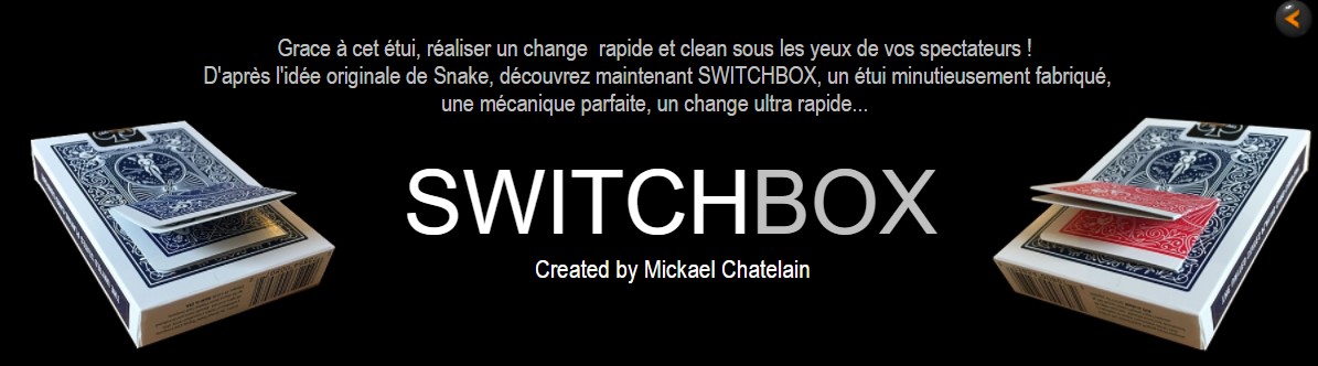 SWITCHBOX by Mickael Chatelain English Version