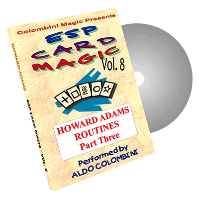 ESP Card Magic (Howard Adams Part 3) Vol. 8 by Aldo Colombini