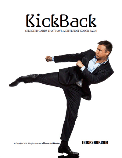 Trickshop Kickback Card Tricks (PDF DOWNLOAD)