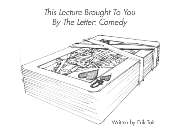 This Lecture Brought To You By The Letter Comedy Erik Tait (PDF Download)