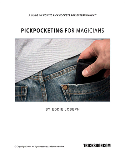 Eddie Joseph - Pickpocketing For Magicians