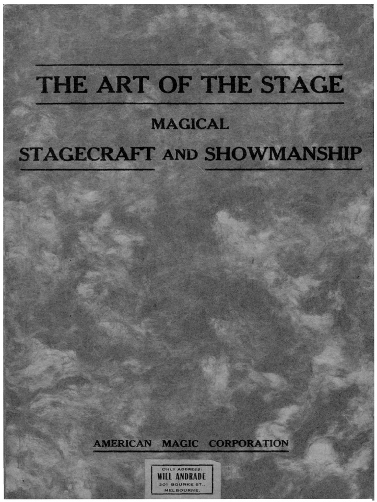 The Art of the Stage by Burling Hull (PDF eBook Download)