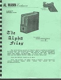Al Mann - Alpha Files