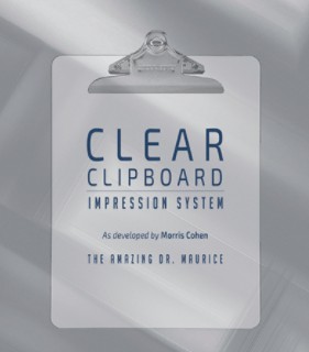 The Amazing Dr. Maurice's original Clear Clipboard Impression System