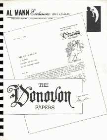Al Mann - Donovan Papers