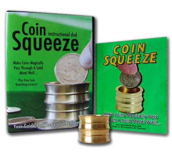 Coin Squeeze by Simon Lovell and Magic Makers