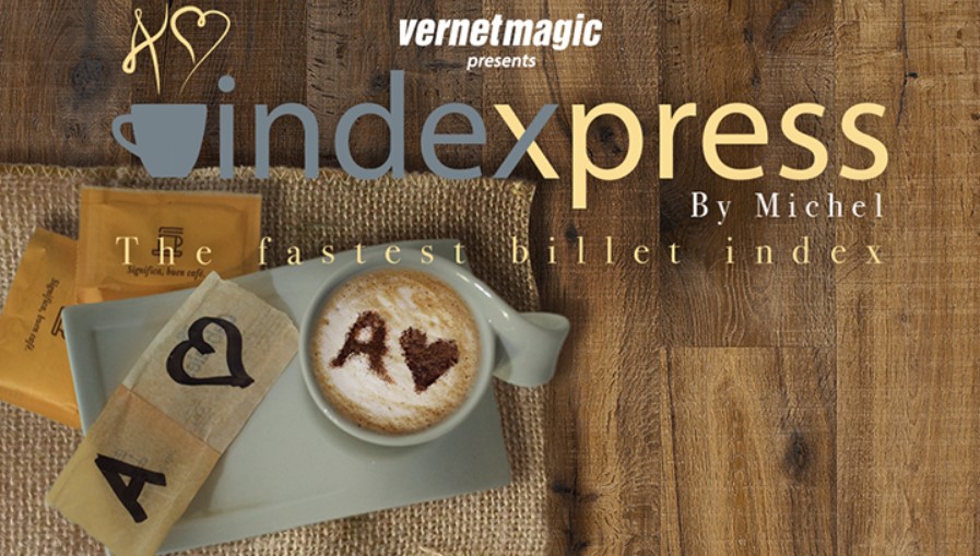 Indexpress by Michel Vernet Magic (video + PDFs)