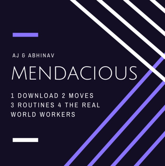 Mendacious by AJ & Abhinav (video + PDF)