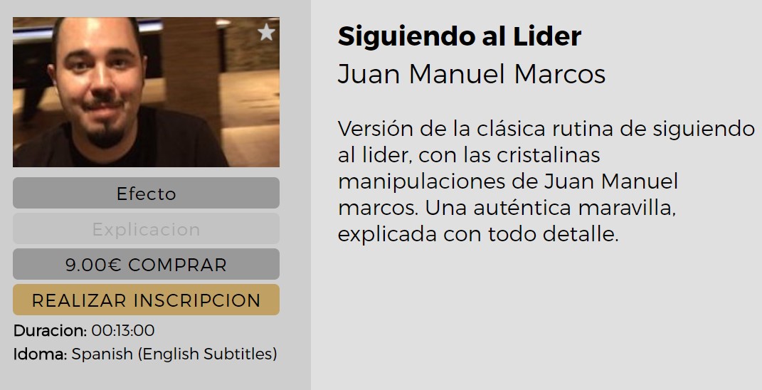 Siguiendo Al Lider by Juan Manuel Marcos (video download Spanish)