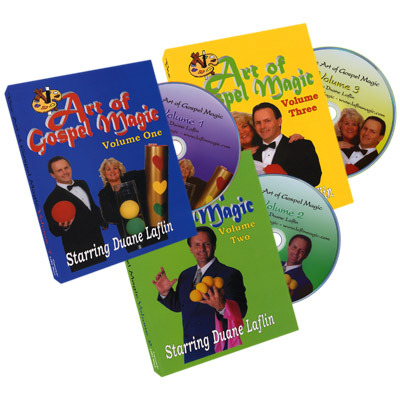 Art Of Gospel Magic (3 DVD Set) by Duane Laflin (videos download)