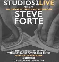 Studio52 Live - Steve Forte (MP4 Video Download)