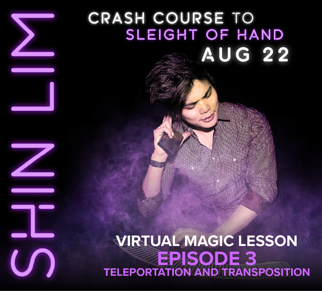 Crash Course Ep 3 Teleportation-Transposition by Shin Lim (MP4 Video Download 720p High Quality)