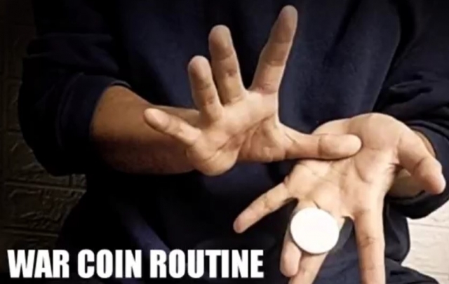 War Coin Routine by Rogelio Mechilina (MP4 Video Download 1080p FullHD Quality)