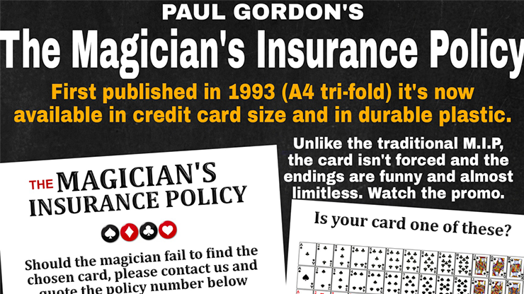 The Magician's Insurance Policy by Paul Gordon (MP4 Video Download 720p High Quality)
