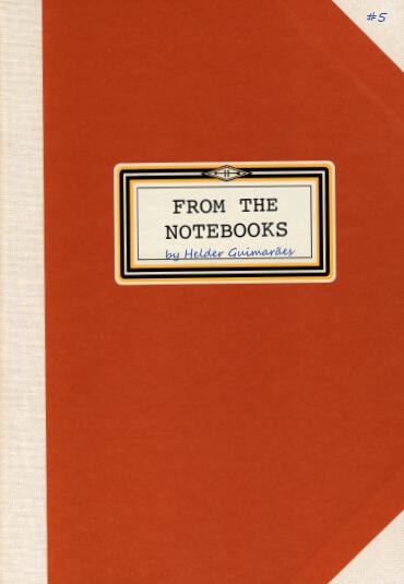 From the Notebooks by Helder Guimaraes #5 (PDF Download)