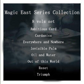 Magic East Series Collection 8 vols set (Ambitious Card & Cardanics & Everywhere and Nowhere & Invisible Palm & Oil and Water & Out of this World & Reset & Triumph)