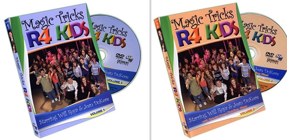 Magic Tricks R4 Kids 2 Volume by Will Roya & Joan DuKore
