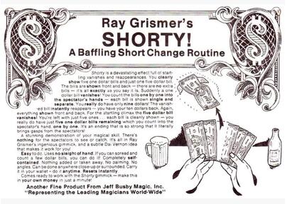 Ray Grismer - SHORTY!