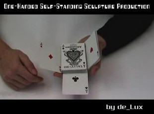 One-Handed Self-Standing Sculpture Production