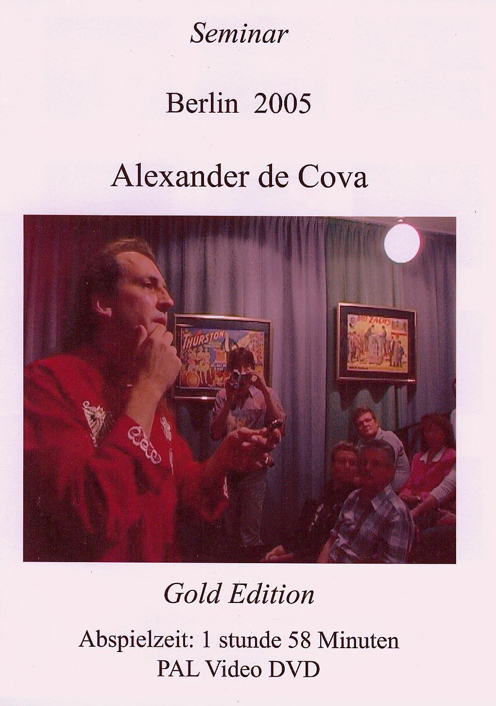 Alexander de Cova - Seminar(Berlin 2005)