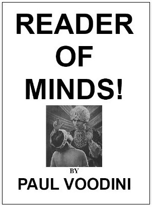 Paul Voodini - Reader of Minds