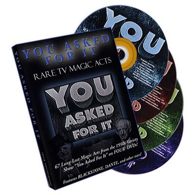 Rare TV Magic Acts - You Asked Fot It (4 DVD Set)