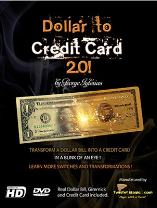 Dollar to Credit Card 2.0 by Twister Magic (Video Download)