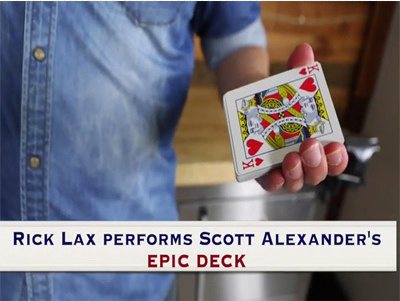 2016 Epic Deck by Scott Alexander (Presented by Rick Lax)