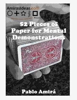 52 Pieces of Paper for Mental Demonstrations (Download)