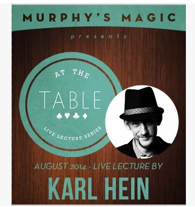 2014 At the Table Live Lecture by Karl Hein (Download)