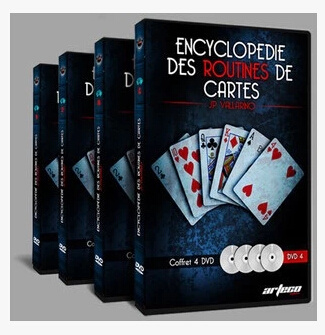 Jean-Pierre Vallarino - Encyclopédie des Routines de Cartes 4 vols