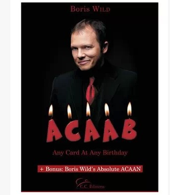 Any Card At Any Birthday by Boris Wild (PDF Download)