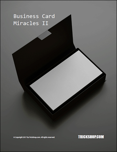 Business Card Miracles II Trickshop.com (PDF DOWNLOAD)