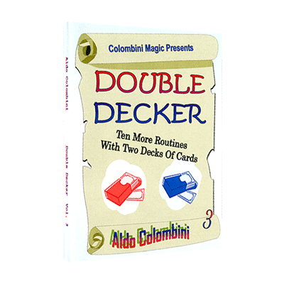 Aldo Colombini - Double Decker Vol.3 by Wild-Colombini Magic (Video Download)