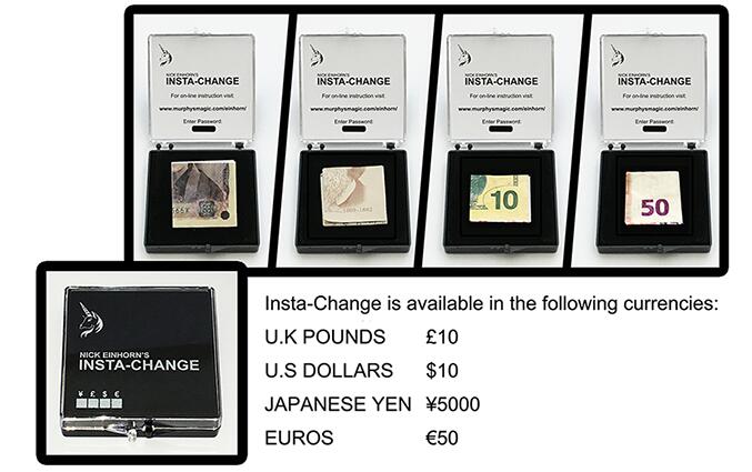 Insta-Change (Euro) by Nicholas Einhorn