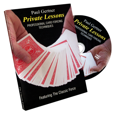 Private Lessons - Professional Card Forcing Techniques by Paul Gertner
