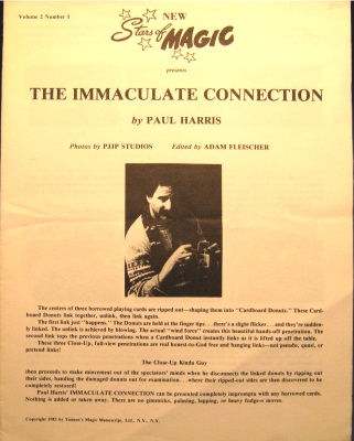 Paul Harris - Immaculate Connection