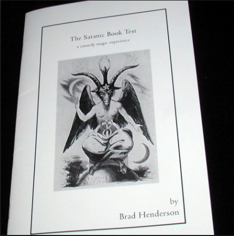 Satanic Book Test (A Comedy Magic Experience) By Brad Henderson