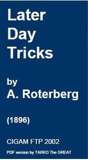 A. Roterberg - Later Day Tricks