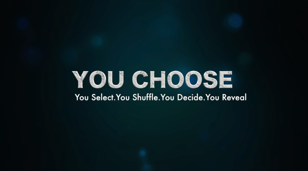 You Choose by Sanchit Batra