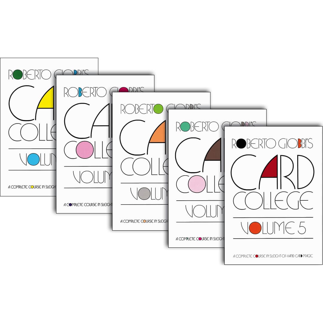 Card College Volumes 1-5 By Roberto Giobbi (Official PDF eBooks)