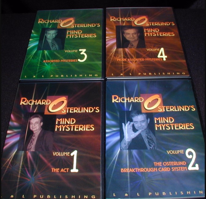 Mind Mysteries (Vols. 1-4 ) Download by Richard Osterlind (PDF included)