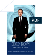 Derren Brown - Hypnodudes - Guide to Mentalism and Hypnosis