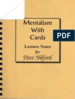 Mentalism With Cards- Docc Hilford