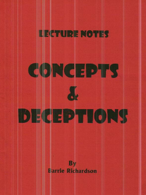 Barrie Richardson - Concepts And Deceptions