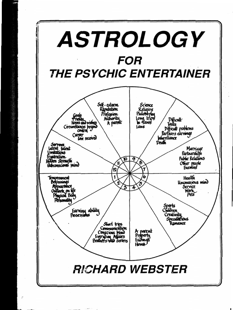 Astrology for the Psychic Entertainer by Richard Webster