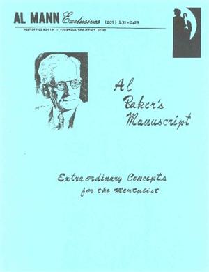 Al Mann - Al Baker's Manuscript