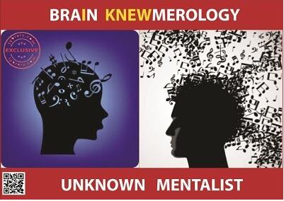 Unknown Mentalist - Brain Knewmerology
