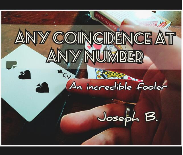 Joseph B - ANY COINCIDENCE AT ANY NUMBER
